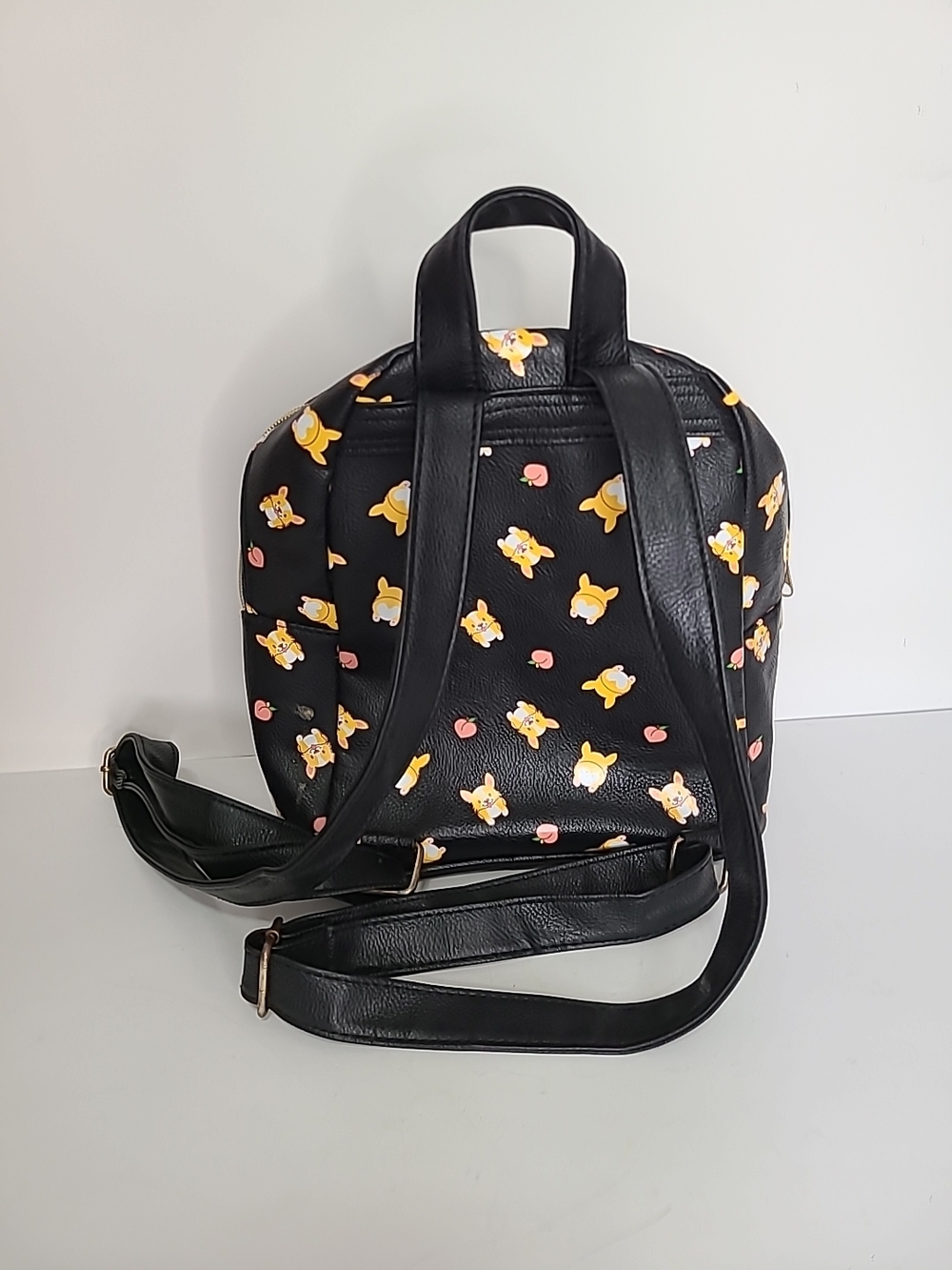 Corgis & Peaches Mini Backpack - Picture 4 of 8